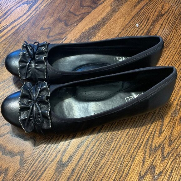 Vaneli Flat Black Ballet Flats-  size 11.5 NARROW - Picture 13 of 15
